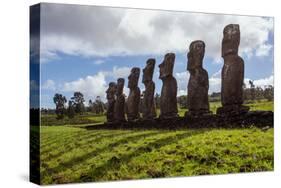 Isla De Pascua. Rapa Nui. Easter Island-Vladimir Krupenkin-Stretched Canvas