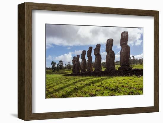 Isla De Pascua. Rapa Nui. Easter Island-Vladimir Krupenkin-Framed Photographic Print