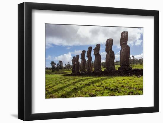 Isla De Pascua. Rapa Nui. Easter Island-Vladimir Krupenkin-Framed Photographic Print