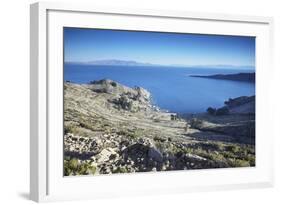 Isla del Sol (Island of the Sun), Lake Titicaca, Bolivia, South America-Ian Trower-Framed Photographic Print