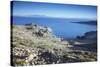 Isla del Sol (Island of the Sun), Lake Titicaca, Bolivia, South America-Ian Trower-Stretched Canvas