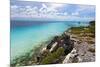 Isla Mujeres Shoreline at Punta Sur Mexico-George Oze-Mounted Photographic Print