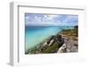 Isla Mujeres Shoreline at Punta Sur Mexico-George Oze-Framed Photographic Print