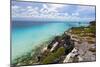 Isla Mujeres Shoreline at Punta Sur Mexico-George Oze-Mounted Photographic Print