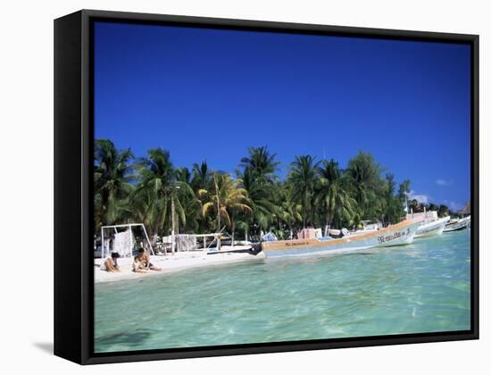 Isla Mujeres, Yucatan, Mexico, North America-Nelly Boyd-Framed Stretched Canvas