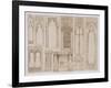 Islamic and Moorish Design for Shutters and Divans, from "Art and Industry"-Jean Francois Albanis De Beaumont-Framed Giclee Print