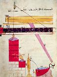 Device for Supplying Water to a Fountain, from 'Book of Knowledge of Ingenious Mechanical Devices'-Islamic-Stretched Canvas