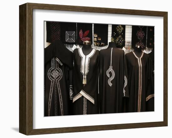 Islamic Dress, Doha, Qatar, Middle East-Godong-Framed Photographic Print