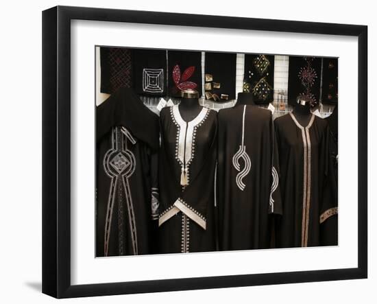 Islamic Dress, Doha, Qatar, Middle East-Godong-Framed Photographic Print