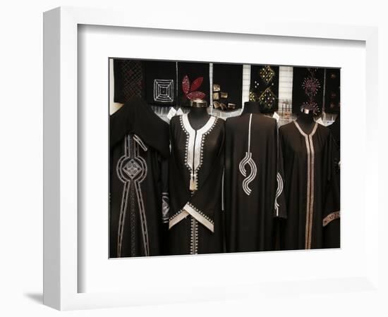 Islamic Dress, Doha, Qatar, Middle East-Godong-Framed Photographic Print