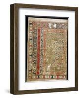 Islamic manuscript leaf-Werner Forman-Framed Giclee Print