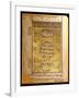 Islamic manuscript leaf-Werner Forman-Framed Giclee Print