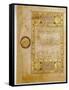 Islamic manuscript leaf-Werner Forman-Framed Stretched Canvas