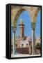 Islamic Minaret on Temple Mount, Jerusalem, Palestine, C1930S-Donald Mcleish-Framed Stretched Canvas