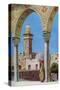 Islamic Minaret on Temple Mount, Jerusalem, Palestine, C1930S-Donald Mcleish-Stretched Canvas