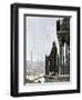 Islamic Muezzin Calling People to Prayer, 1800s-null-Framed Premium Giclee Print