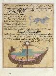 Ms E-7 Fol.29B the Constellations of Sagittarius and Capricorn-Islamic School-Giclee Print