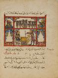 Ms E-7 Fol.26B the Constellations of the Dog and the Keel-Islamic School-Giclee Print