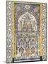 Islamic Tilework, Gurgi Mosque, Built in 1833 by Mustapha Gurgi, Tripoli, Libya-Rennie Christopher-Mounted Photographic Print