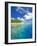 Island and Reef, Maldives, Indian Ocean, Asia-Sakis Papadopoulos-Framed Photographic Print