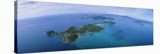 Island, Bay of Islands, North Island, New Zealand-null-Stretched Canvas