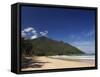 Island Beach, Bacuit Bay, El Nido Town, Palawan, Philippines, Southeast Asia-Kober Christian-Framed Stretched Canvas