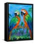 Island Birds I-Julie DeRice-Framed Stretched Canvas