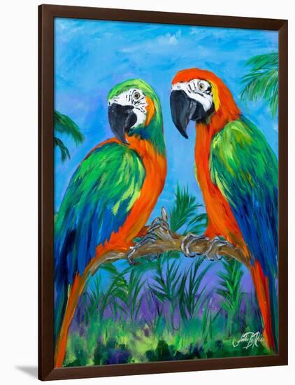 Island Birds I-Julie DeRice-Framed Art Print