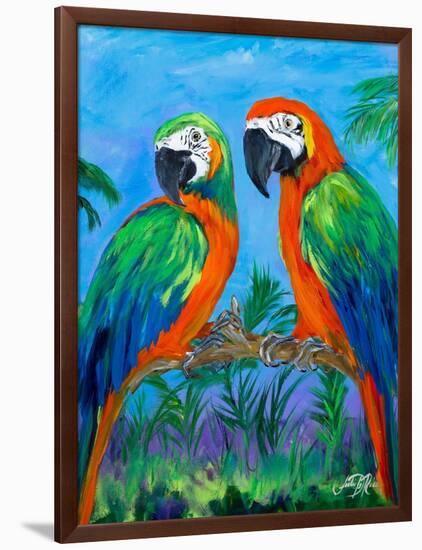 Island Birds I-Julie DeRice-Framed Art Print