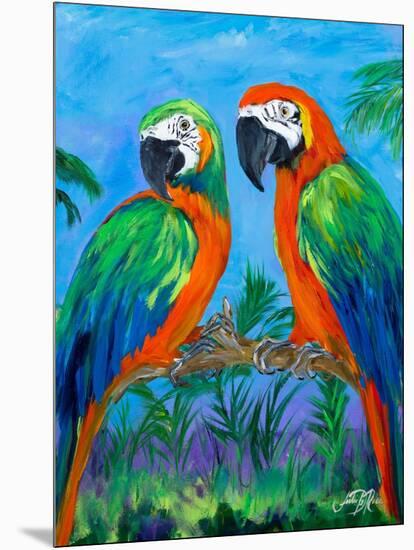 Island Birds I-Julie DeRice-Mounted Art Print