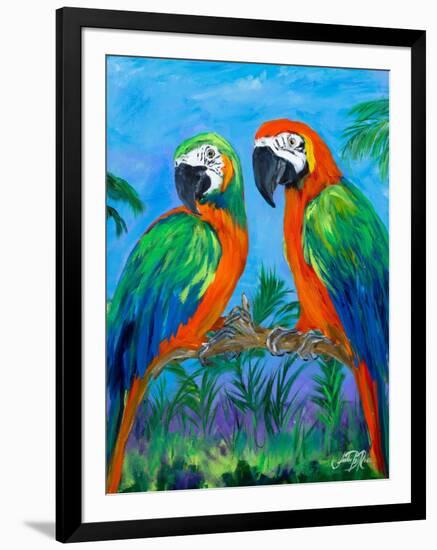 Island Birds I-Julie DeRice-Framed Art Print