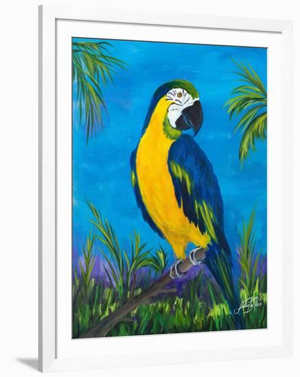 Island Birds II-Julie DeRice-Framed Art Print