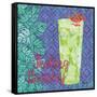 Island Breeze IV-Paul Brent-Framed Stretched Canvas