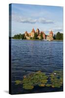 Island Castle of Trakai Near Vilnius, Lithuania, Europe-Bruno Morandi-Stretched Canvas