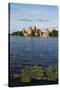 Island Castle of Trakai Near Vilnius, Lithuania, Europe-Bruno Morandi-Stretched Canvas