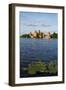 Island Castle of Trakai Near Vilnius, Lithuania, Europe-Bruno Morandi-Framed Photographic Print