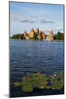 Island Castle of Trakai Near Vilnius, Lithuania, Europe-Bruno Morandi-Mounted Photographic Print