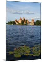 Island Castle of Trakai Near Vilnius, Lithuania, Europe-Bruno Morandi-Mounted Photographic Print