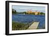 Island Castle of Trakai Near Vilnius, Lithuania, Europe-Bruno Morandi-Framed Photographic Print