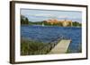 Island Castle of Trakai Near Vilnius, Lithuania, Europe-Bruno Morandi-Framed Photographic Print