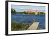 Island Castle of Trakai Near Vilnius, Lithuania, Europe-Bruno Morandi-Framed Photographic Print