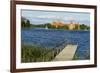 Island Castle of Trakai Near Vilnius, Lithuania, Europe-Bruno Morandi-Framed Photographic Print