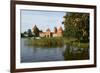 Island Castle of Trakai Near Vilnius, Lithuania, Europe-Bruno Morandi-Framed Photographic Print