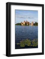 Island Castle of Trakai Near Vilnius, Lithuania, Europe-Bruno Morandi-Framed Photographic Print