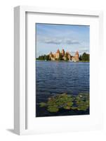 Island Castle of Trakai Near Vilnius, Lithuania, Europe-Bruno Morandi-Framed Photographic Print