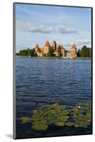 Island Castle of Trakai Near Vilnius, Lithuania, Europe-Bruno Morandi-Mounted Photographic Print