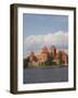 Island Castle on Lake Galve, Trakai Historical National Park, Trakai, Lithuania-Walter Bibikow-Framed Photographic Print