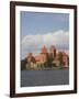 Island Castle on Lake Galve, Trakai Historical National Park, Trakai, Lithuania-Walter Bibikow-Framed Photographic Print