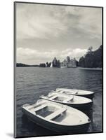 Island Castle on Lake Galve, Trakai Historical National Park, Trakai, Lithuania-Walter Bibikow-Mounted Photographic Print