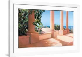 Island Columns-Alice Dalton Brown-Framed Art Print